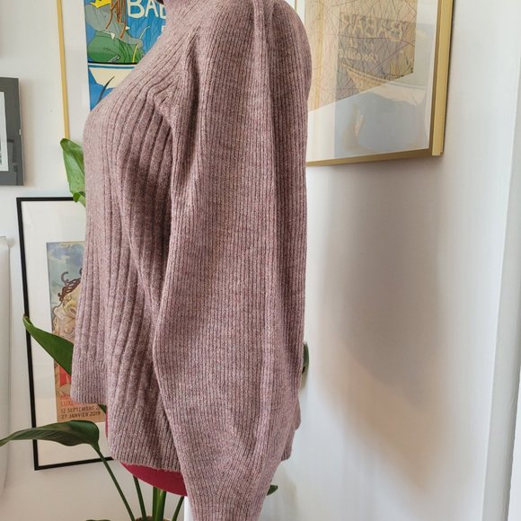 Reitmans Women’s XL Turtleneck Pink-grey - Picture 2 of 6